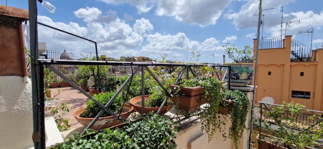 Ferienwohnung Raffaello Terrace - Near Piazza Navona Rom Exterior foto